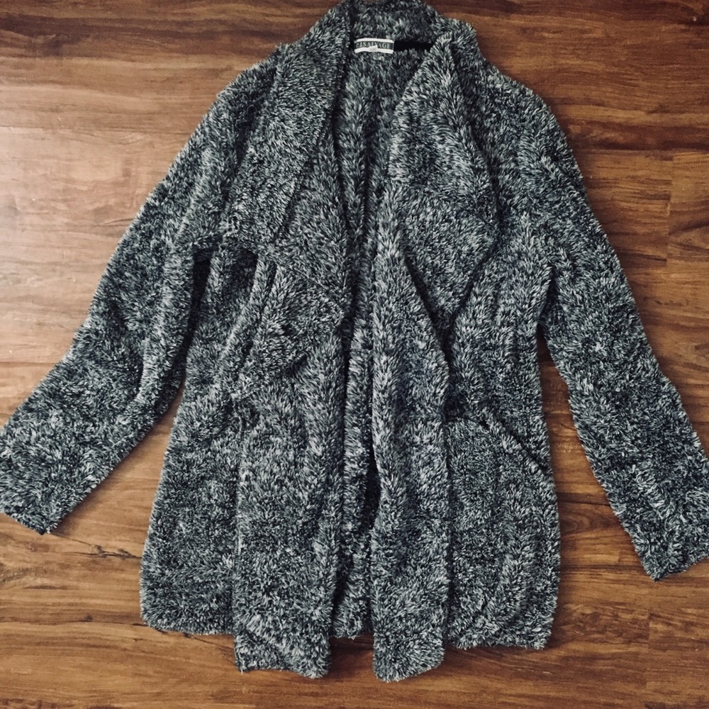 Furry Grey Jacket
